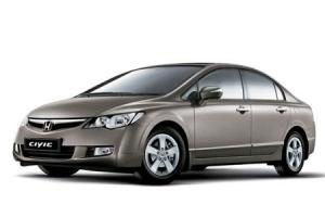 Текстильные коврики на HONDA CIVIC 8 sedan 2006-2012