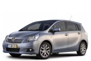 Текстильные коврики на TOYOTA VERSO 2009->
