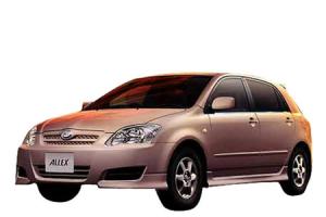 Эва-коврики на Toyota Allex I 2000-2006
