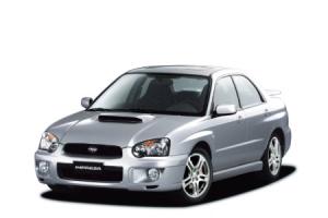 Эва-коврики на Subaru Impreza II WRX Левый Руль 2000-2007